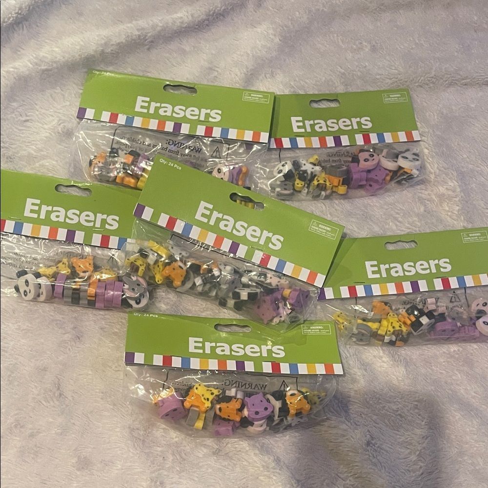 Oriental trading erasers bundle